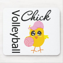 Volleyball-Küken Mousepads