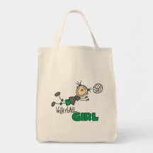 Volleyball-Mädchen Tasche