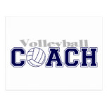Volleyball-Trainer Postkarten