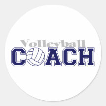 Volleyball-Trainer Sticker