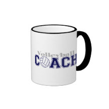 Volleyball-Trainer Tee Tasse