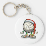 Volleyball-Weihnachten Schlüsselbänder