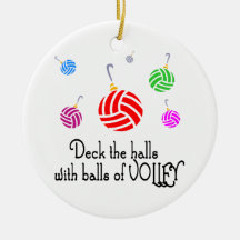 VolleyChick Plattform die Hallen Weihnachtsbaum Ornamente