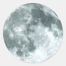 "VOLLMOND" Astronomie-Aufkleber