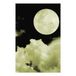VOLLMOND BEWÖLKT GELB INDIVIDUELLE DRUCKPAPIERE
