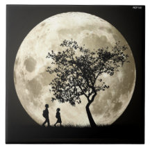 Vollmond Kacheln