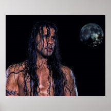 Vollmond-schmutzige Fantasie Poster