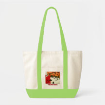 Volunteer gifts Tulip Flowers tote Bags Spring