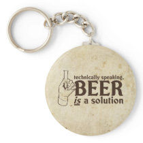 Vom technischen Standpunkt aus ist Bier eine Lösun schlüsselanhänger