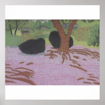 Von der Reihe "Landschaften von Japan " Plakat