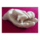 Von seiner Hand - Skulptur durch Allison t Régnier Karte