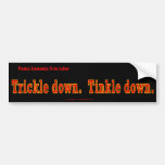 Voodoo-trickleRedOnBlack Auto Sticker