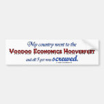VoodooHooverfestScrewed Auto Aufkleber