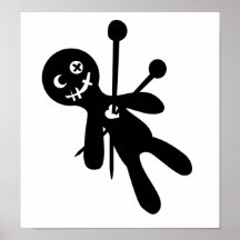 Voodoopuppe Plakate