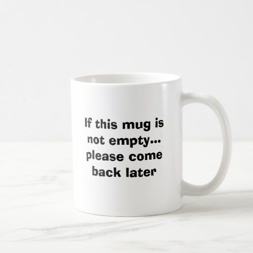 Vor-Kaffee Erfahrung Teetasse