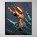 Vorlagenhummer Plakat