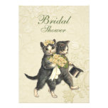 Vornehme Wedding Katzen Einladungskarten