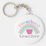Vorschullehrer-Regenbogen Schlüsselanhänger