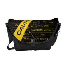 Vorsicht nicht mein Tag, zum sich der Bote-Tasche  Kurier Tasche