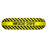 Vorsicht Stufe Personalisierte Skateboarddecks