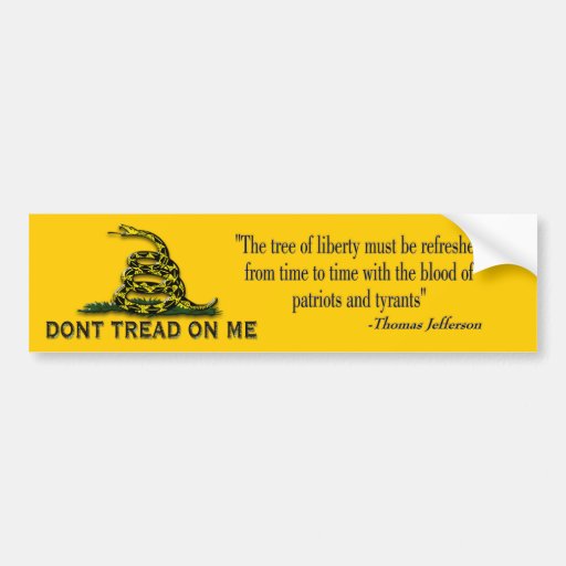 VORSICHT "treten nicht auf mir" FLAGGE Auto Sticker