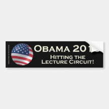Vortragsreihe-Autoaufkleber Obama 2013
