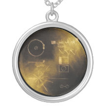 Voyager-goldene Aufzeichnung Halsketten