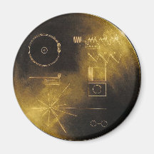Voyager-goldene Aufzeichnung Kühlschrankmagnete