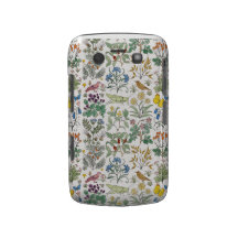 Voysey Apotheker-Muster-BlackBerry-Kurven-Kasten Blackberry Hüllen