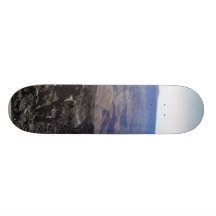 Vulkanische Landschaft Individuelles Skateboard