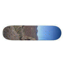 Vulkanische Landschaft Skate Board