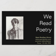 W.B. Yeats Individuelle Flyer