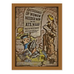 WAAF Einstellung Postkarte