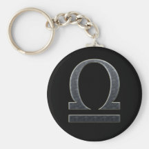Waage #4 Keychain Schlüsselband