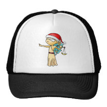 Waage-Weihnachten Mütze