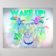Wachen Sie auf! (Dekorative Kunst-Druck) Plakatdrucke