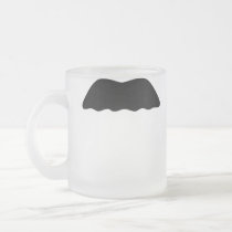 Wachsen Sie ein Schnurrbart-Kaffeetasse-Schnurrbar tassen