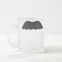 Wachsen Sie ein Schnurrbart-Kaffeetasse-Schnurrbar