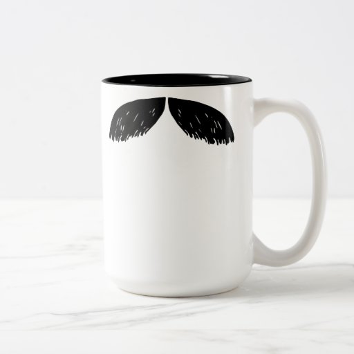 Wachsen Sie ein Schnurrbart-Kaffeetasse-Schnurrbar