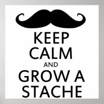 Wachsen Sie ein Stache Posterdrucke