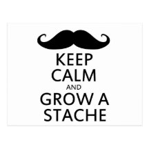 Wachsen Sie ein Stache Postkarte