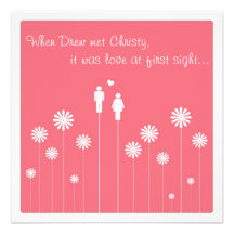 Wachsende Liebe-Wedding Einladung - Melone
