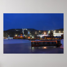 Wachusett GebirgsSkigebiet Plakat