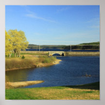 Wachusett Reservoir-Brücke Posterdrucke