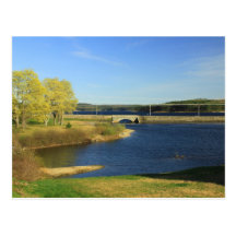 Wachusett Reservoir-Brücke Postkarte