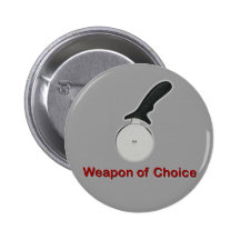 Waffe des auserlesenen Knopfes Button