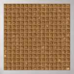 Waffel-Kegel Plakate