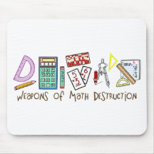 Waffen der Mathe-Zerstörung Mousepad
