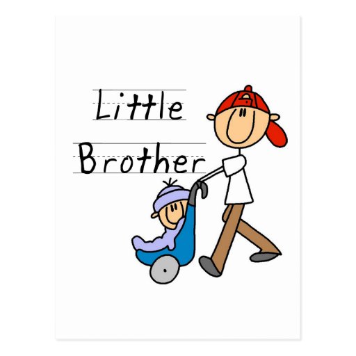 Wagen-kleiner Bruder-T-Shirts und Geschenke Postkarte