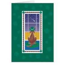 WagsToWishes_ ", das Ihnen" St Patrick Tag wünscht Karte